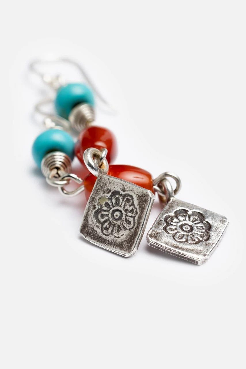 Johnny Was COOL SUMMER DANGLE EARRINGS