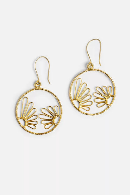 Johnny Was IN FOCUS FLOWER EARRINGS