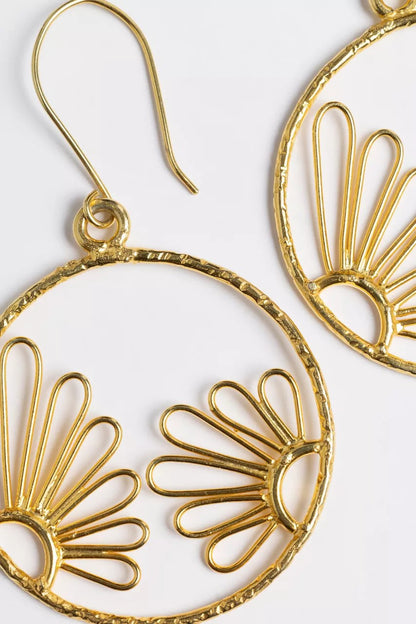 Johnny Was IN FOCUS FLOWER EARRINGS