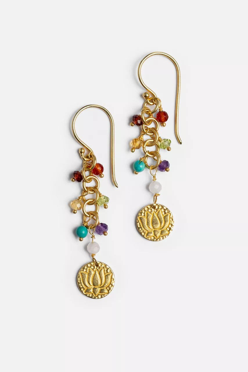 Johnny Was CHAKRA OF PARADISE BEADED EARRINGS