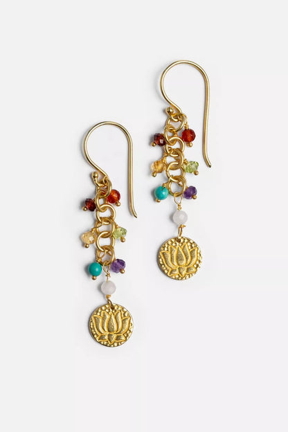 Johnny Was CHAKRA OF PARADISE BEADED EARRINGS