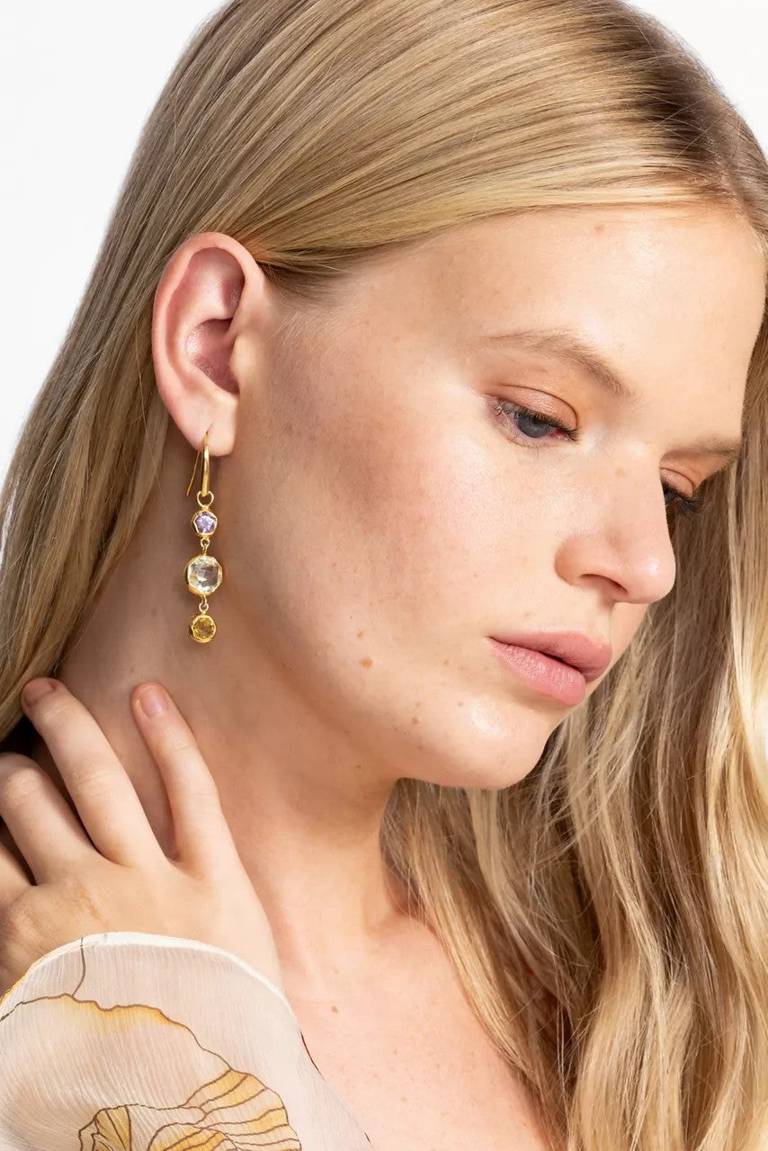 Johnny Was ENERGY AMULETS DANGLE EARRINGS