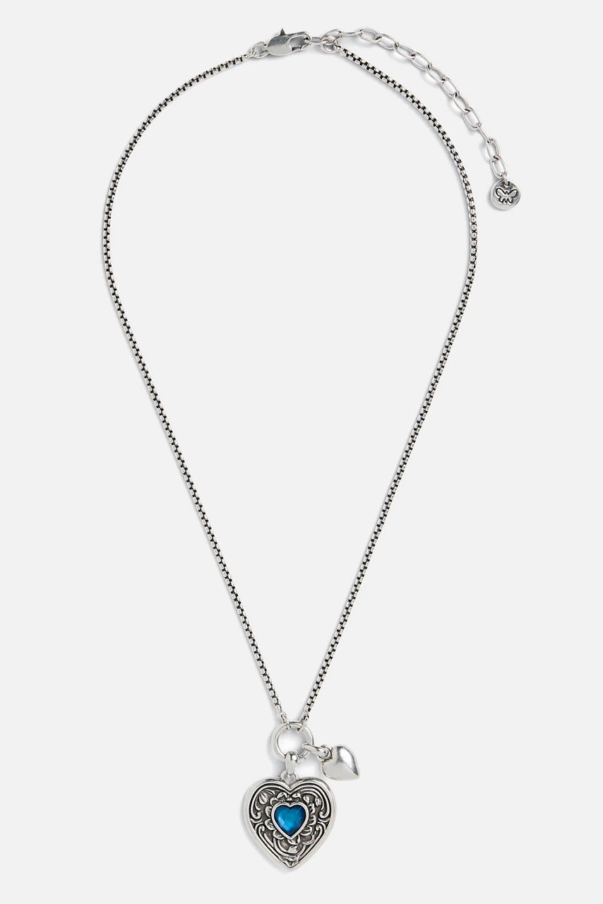 Johnny Was ANTIQUE HEART NECKLACE