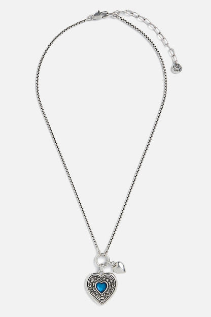 Johnny Was ANTIQUE HEART NECKLACE
