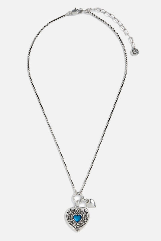 Johnny Was ANTIQUE HEART NECKLACE