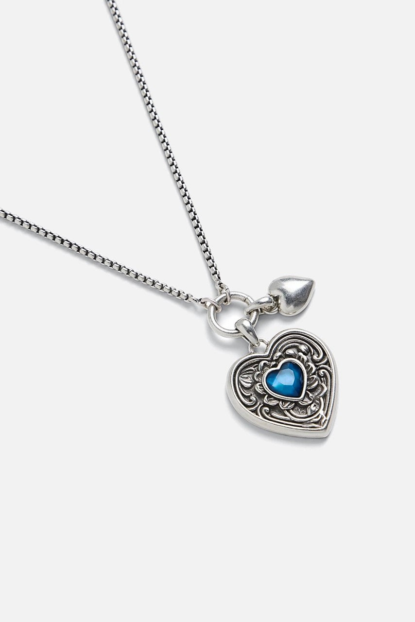 Johnny Was ANTIQUE HEART NECKLACE