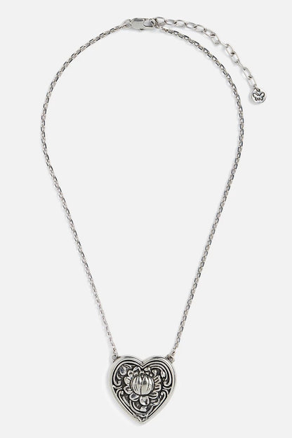 Johnny Was ANTIQUE HEART PENDANT NECKLACE