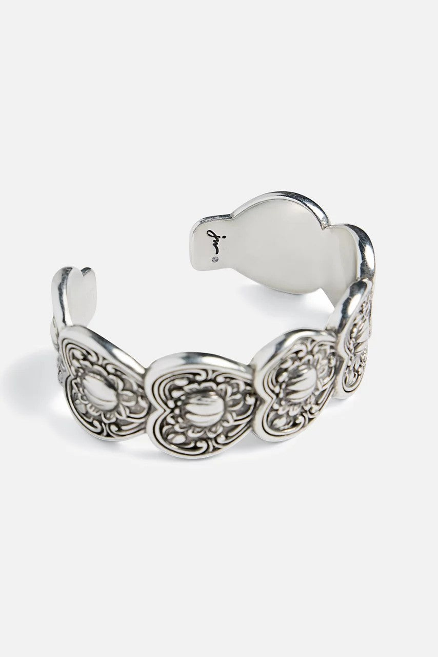 Johnny Was ANTIQUE HEART CUFF BRACELET