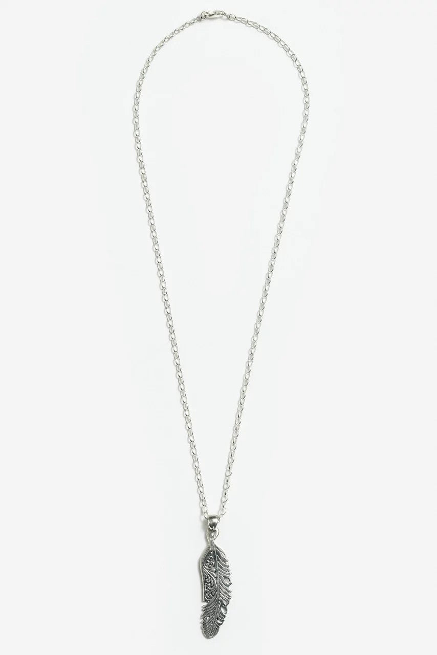 Johnny Was VIRTUOUS FEATHER NECKLACE