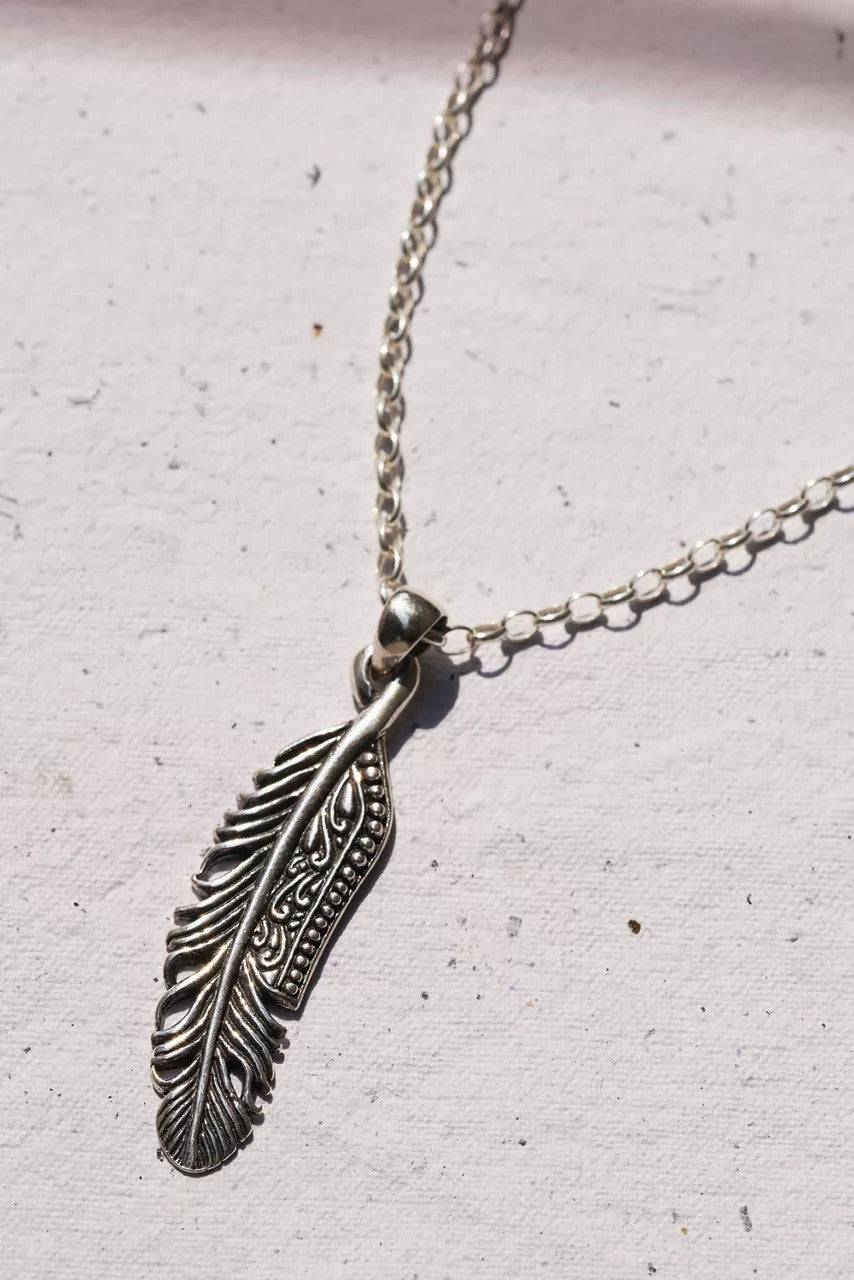 Johnny Was VIRTUOUS FEATHER NECKLACE