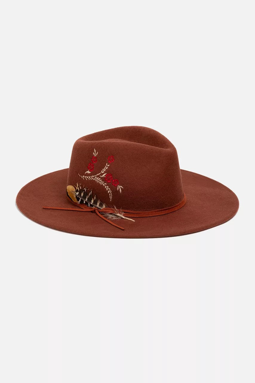 Johnny Was HUMMINGBIRD FEATHER HAT