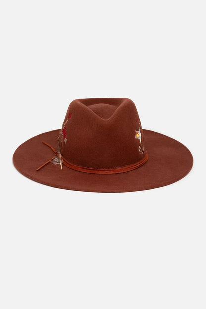 Johnny Was HUMMINGBIRD FEATHER HAT
