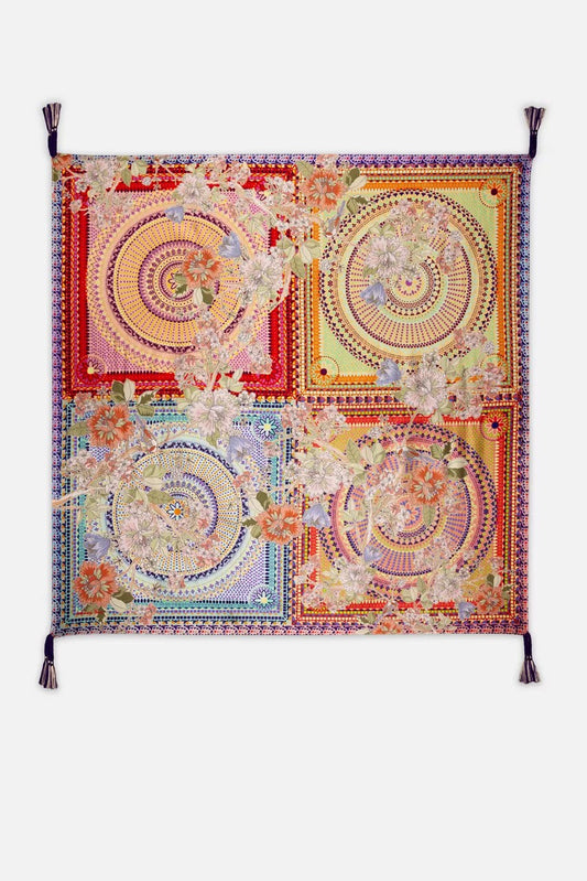 Johnny Was GARDEN MOSAIC SCARF