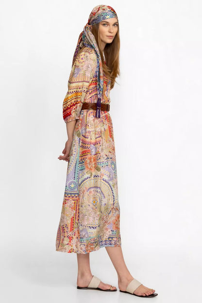 Johnny Was GARDEN MOSAIC SCARF