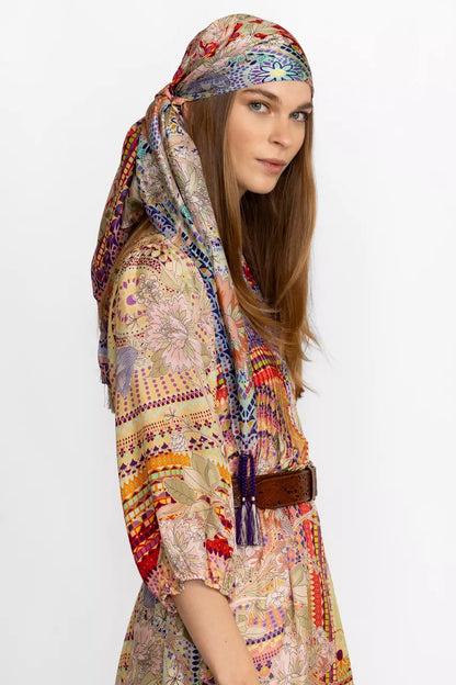 Johnny Was GARDEN MOSAIC SCARF