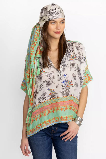 Johnny Was DREAMER GARDEN SCARF