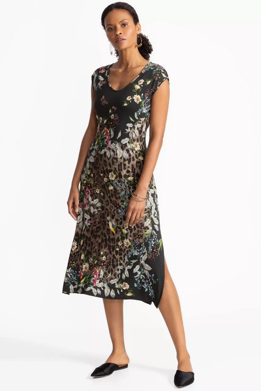 Johnny Was THE JANIE FAVORITE HIGH SLIT KNIT DRESS