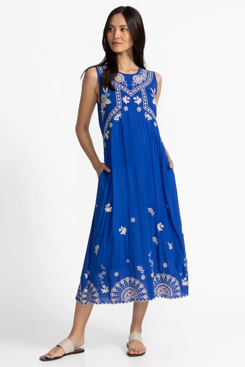Johnny Was CHEVRON TANK DRESS