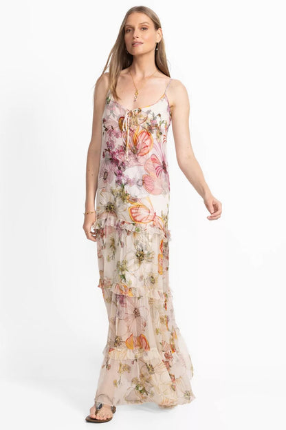 Johnny Was BAILEY TIERED MAXI DRESS