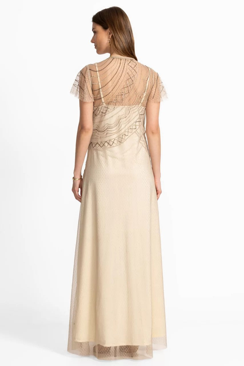 Johnny Was AMERYS SEQUIN MESH DRESS