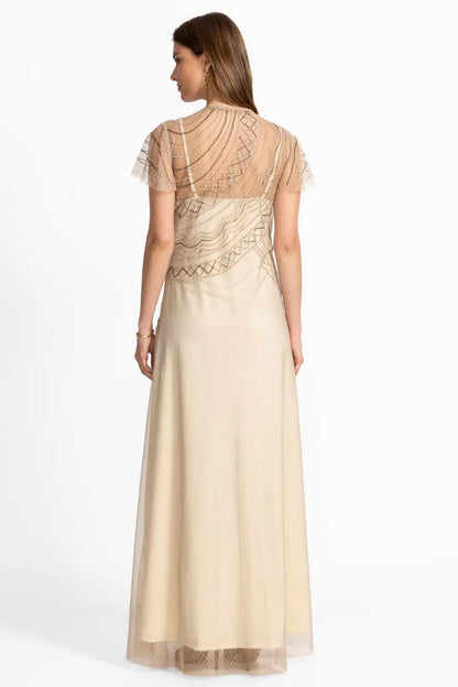 Johnny Was AMERYS SEQUIN MESH DRESS