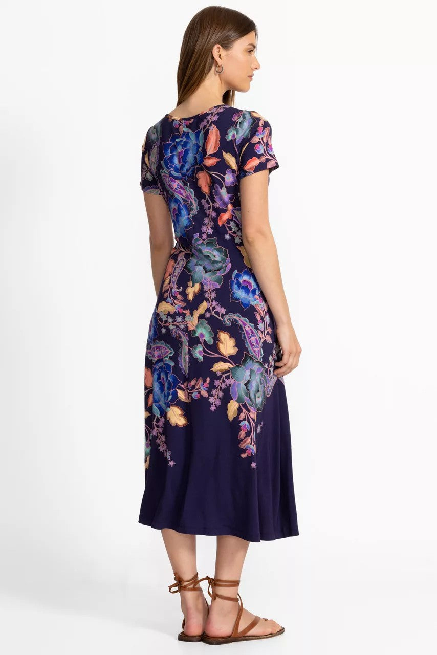 Johnny Was THE JANIE FAVORITE BOATNECK CAP SLEEVE DRESS