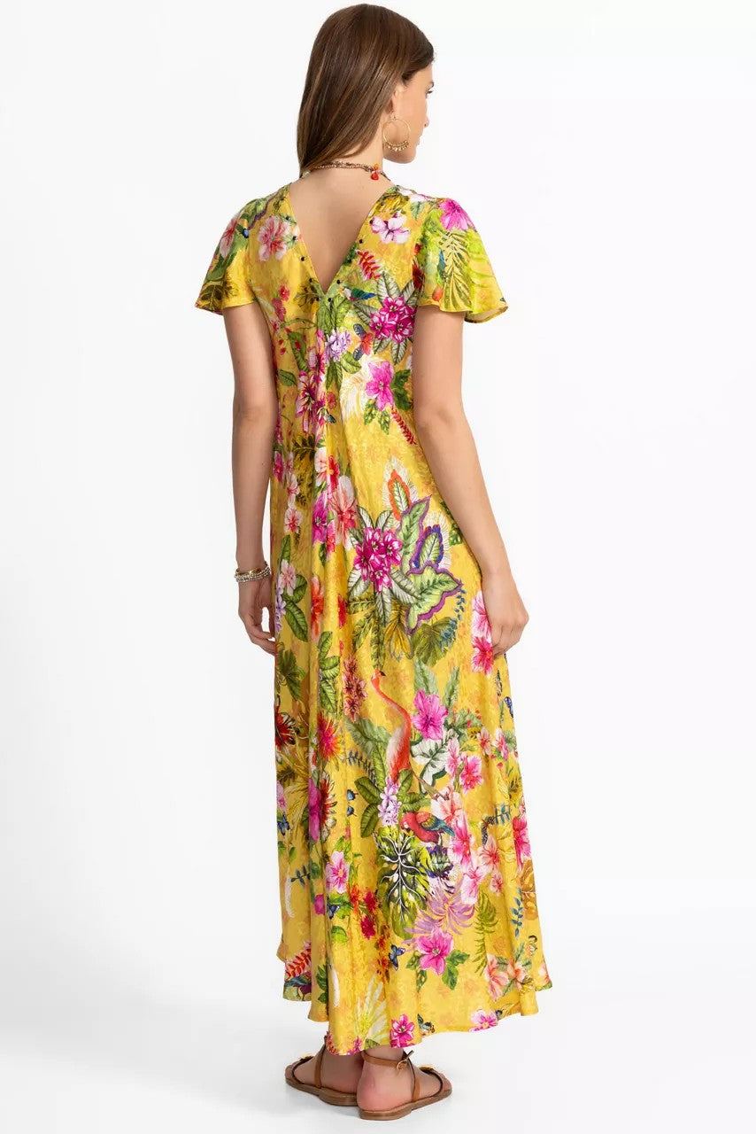 Johnny Was FLUTTER SLEEVE EVA DRESS
