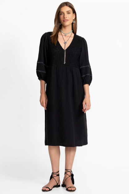 Johnny Was DOLMAN MIDI WITH CONTRAST YOKE