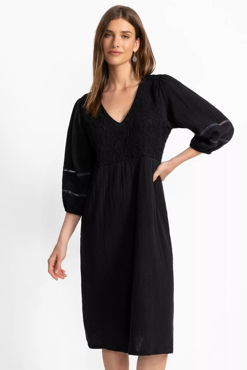 Johnny Was DOLMAN MIDI WITH CONTRAST YOKE