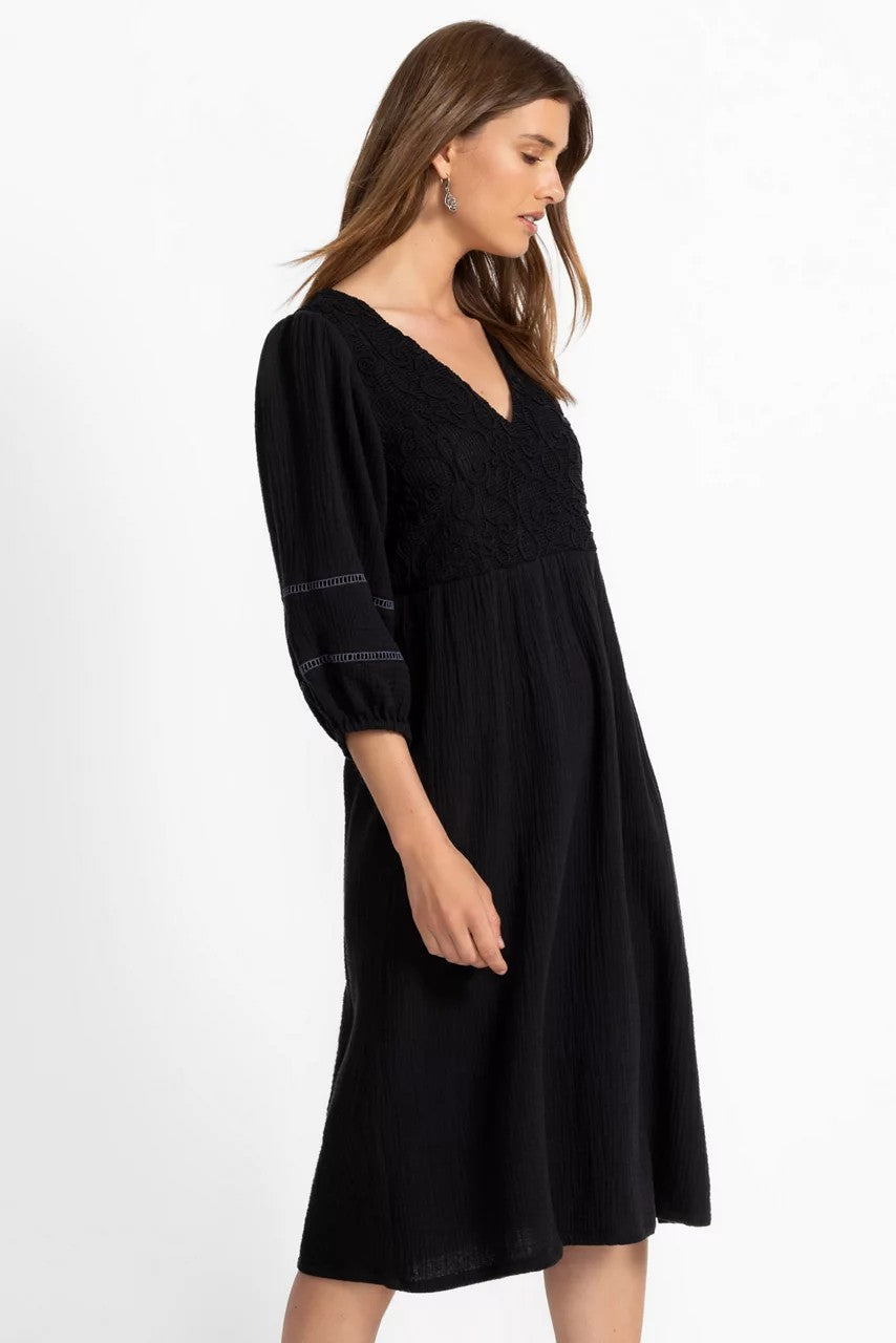 Johnny Was DOLMAN MIDI WITH CONTRAST YOKE
