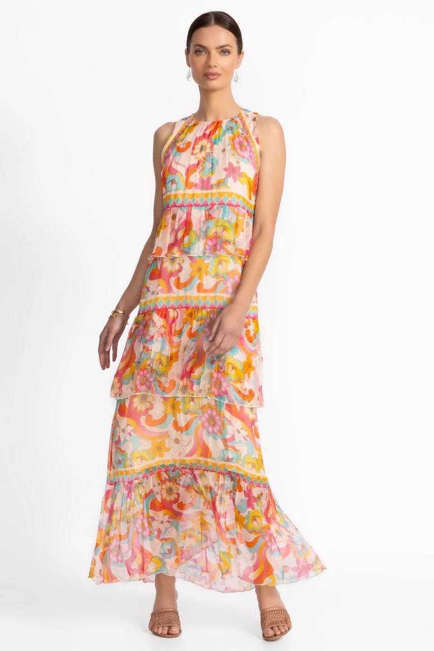 Johnny Was KARINA TIERED MAXI DRESS