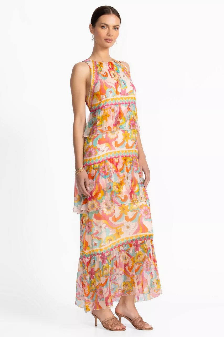 Johnny Was KARINA TIERED MAXI DRESS