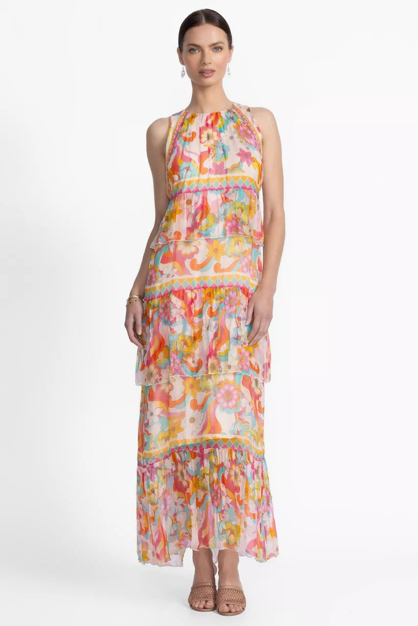 Johnny Was KARINA TIERED MAXI DRESS