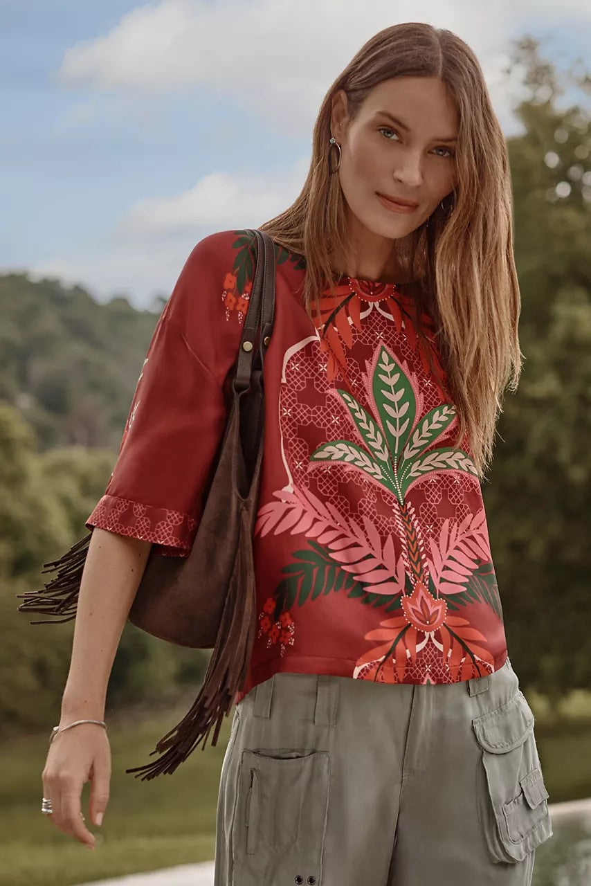 Johnny Was ARDEN OVERSIZED BLOUSE