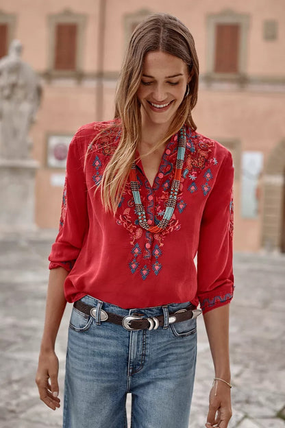 Johnny Was ALBA BLOUSE