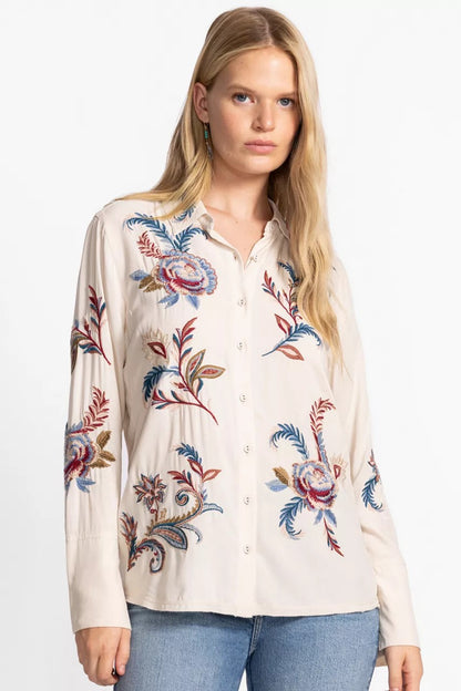 Johnny Was VINTAGE BUTTON DOWN SHIRT