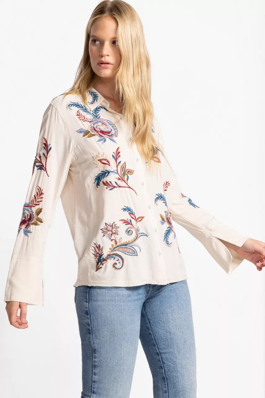 Johnny Was VINTAGE BUTTON DOWN SHIRT