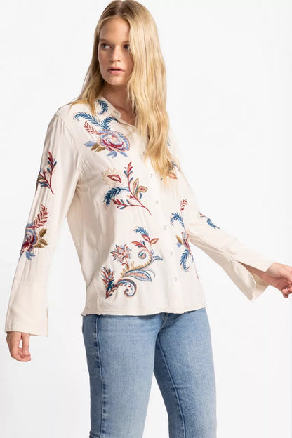Johnny Was VINTAGE BUTTON DOWN SHIRT