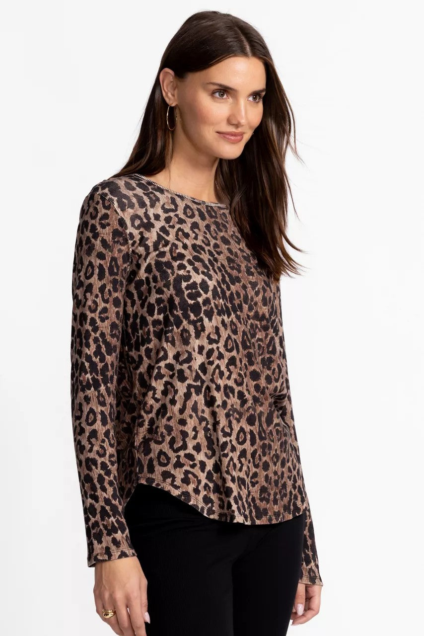 Johnny Was BEE ACTIVE RIBBED LONG SLEEVE TEE
