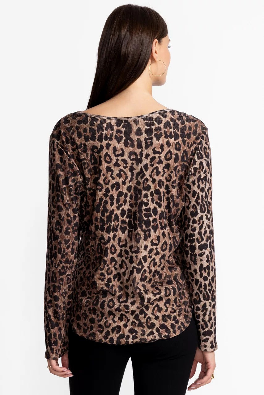 Johnny Was BEE ACTIVE RIBBED LONG SLEEVE TEE