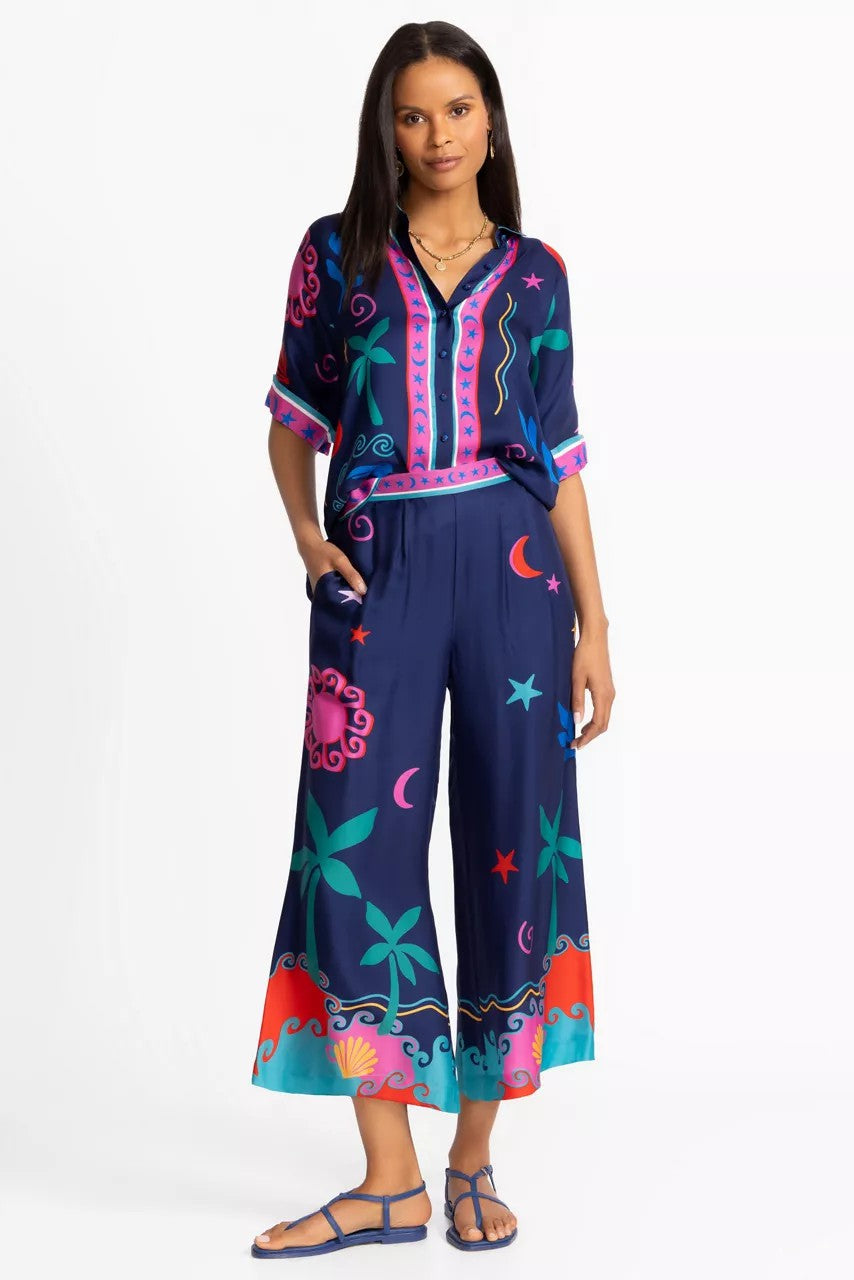 Johnny Was JULISSA CROPPED EASY PANT