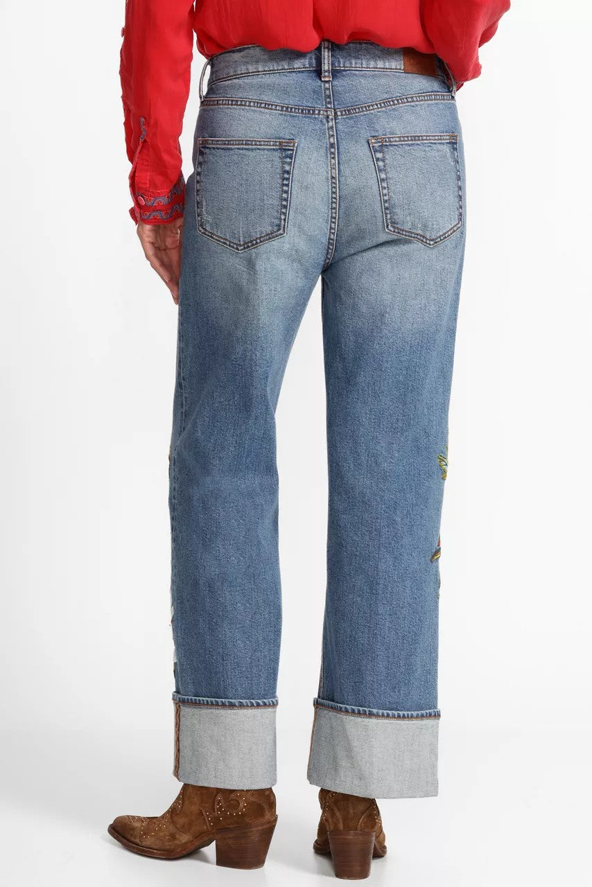 Johnny Was THE ANKLE WIDE LEG JEAN