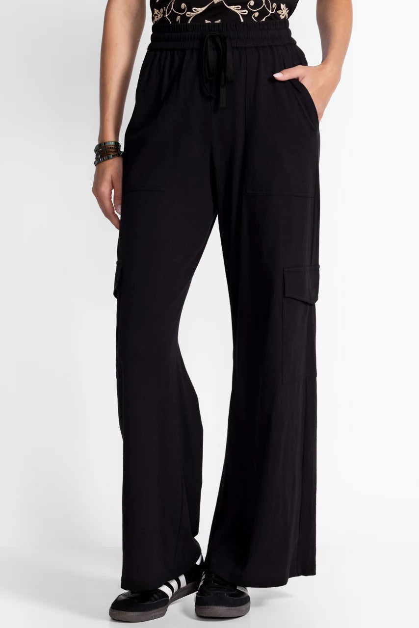 Johnny Was KNIT DRAWSTRING CARGO PANT