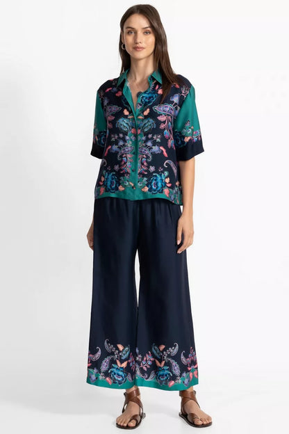 Johnny Was YASMIN CROPPED EASY PANT