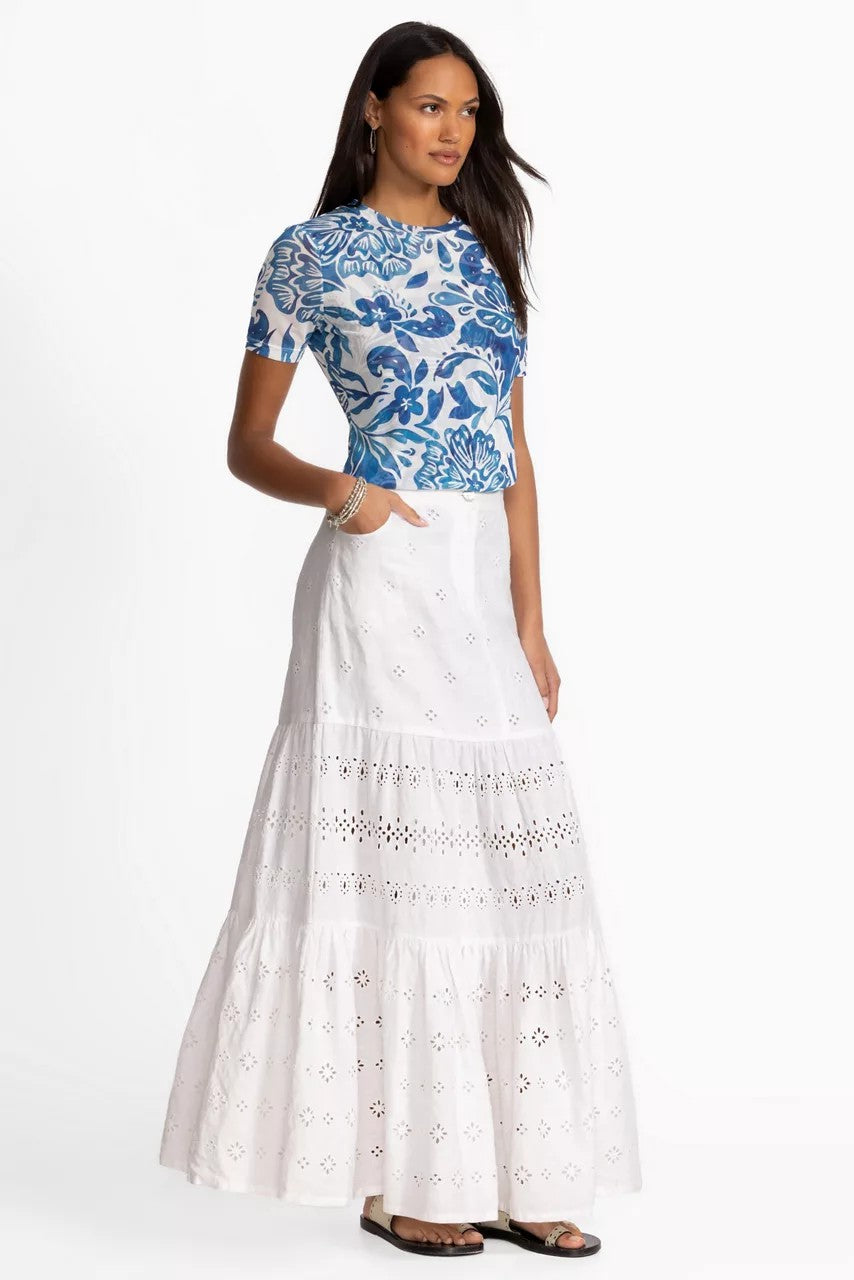 Johnny Was CIELITO TIERED SKIRT