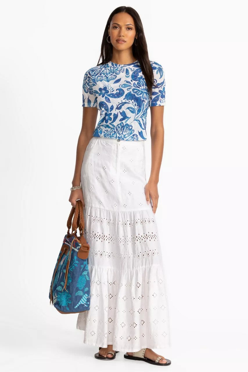 Johnny Was CIELITO TIERED SKIRT