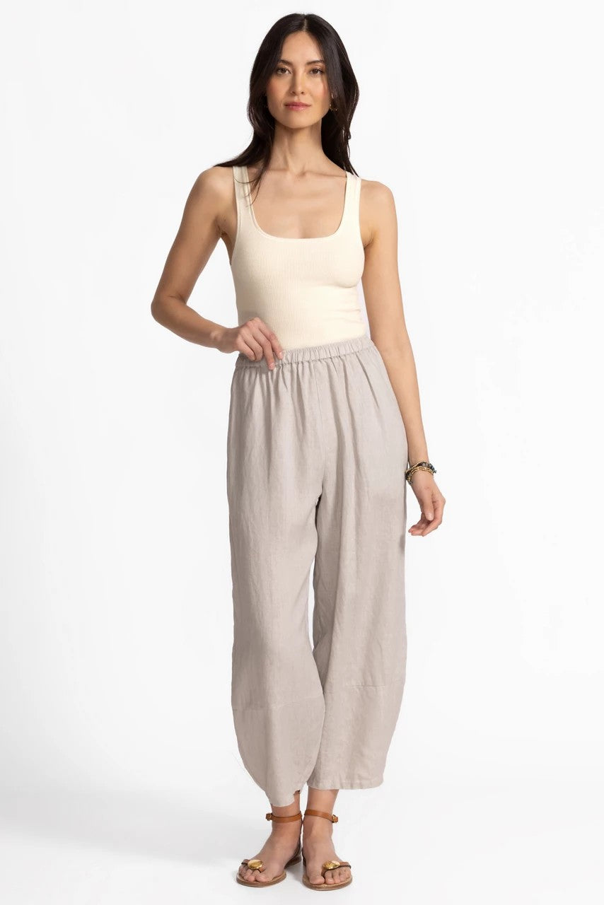 Johnny Was LINEN BARREL PANT