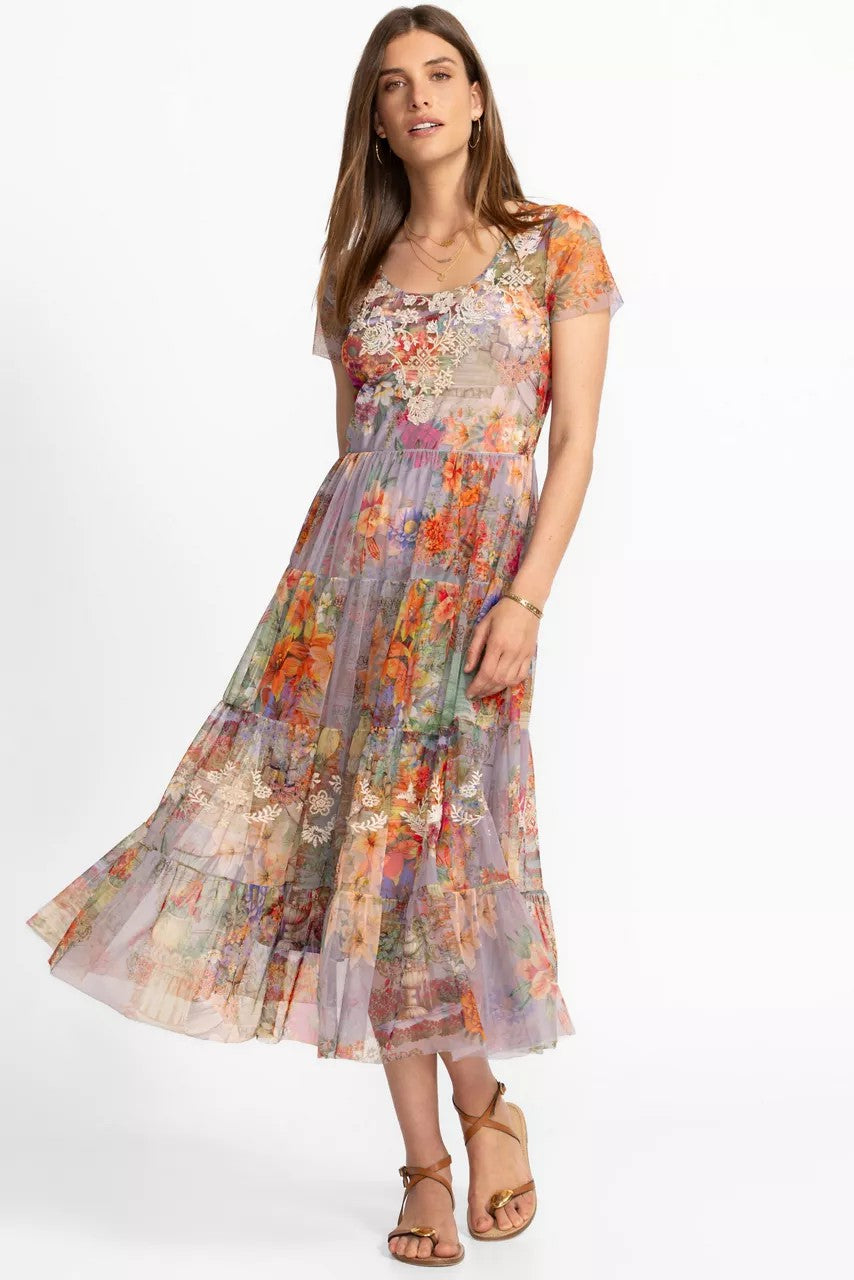 Johnny Was YASMINE MESH DRESS