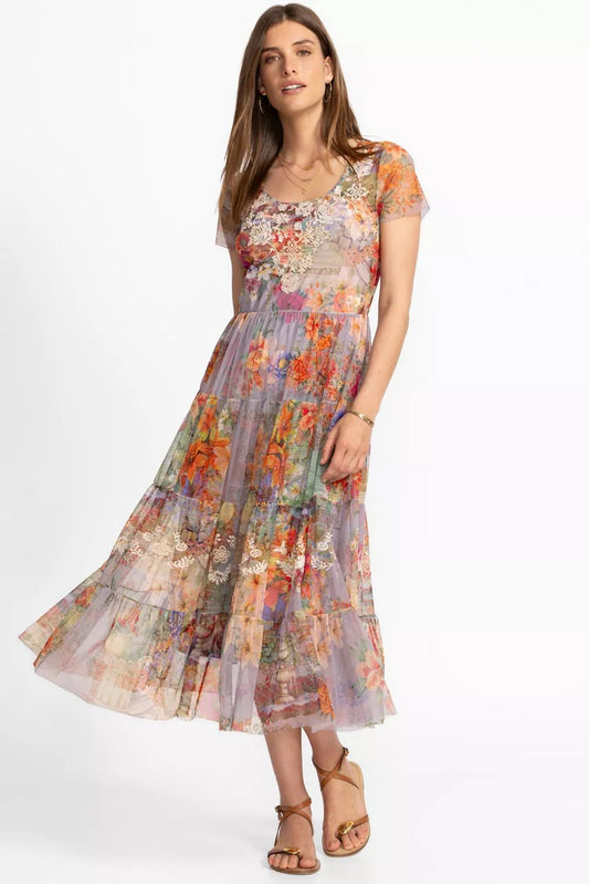 Johnny Was YASMINE MESH DRESS