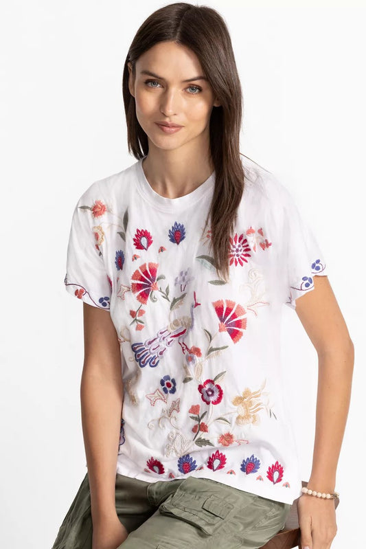 Johnny Was SIDE SLIT DOLMAN TEE